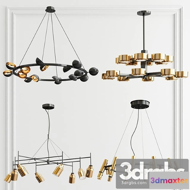 1047720 - Four exclusive chandelier collection 40