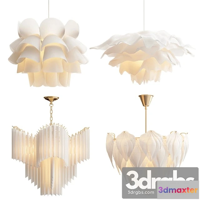 1047736 - Four exclusive chandelier collection 56