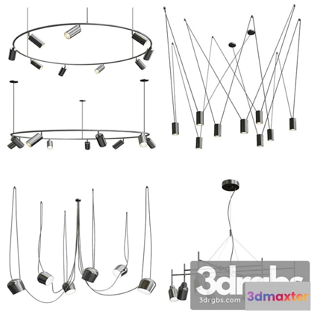 1047746 - Four exclusive chandelier collection 64