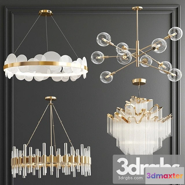 1047748 - Four exclusive chandelier collection 65