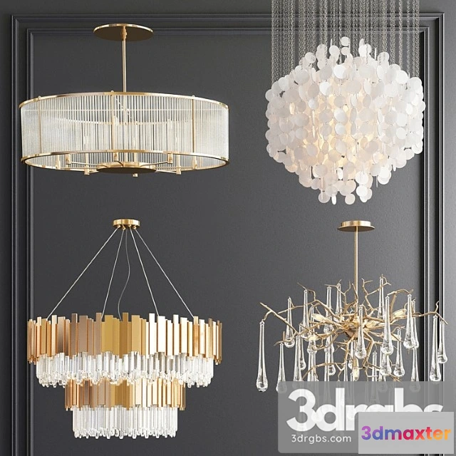 1047750 - Four exclusive chandelier collection 66 - No.2