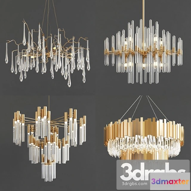1047758 - Four exclusive chandelier collection 8