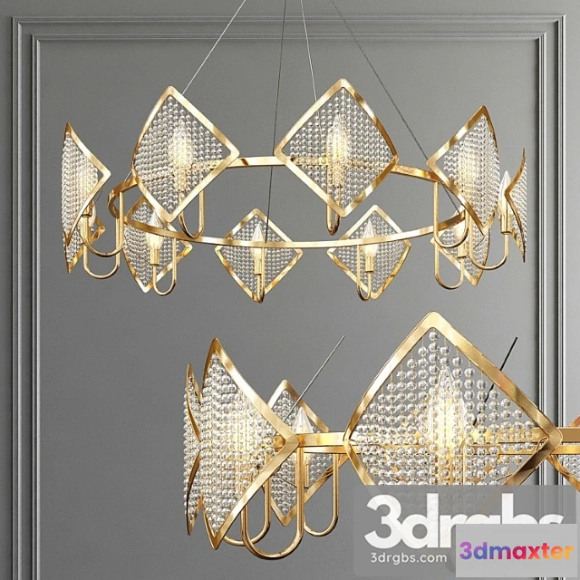 1047842 - Fumat nordic chandelier
