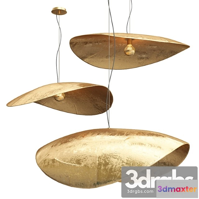 1047882 - Gervasoni brass pendant - 3 shapes