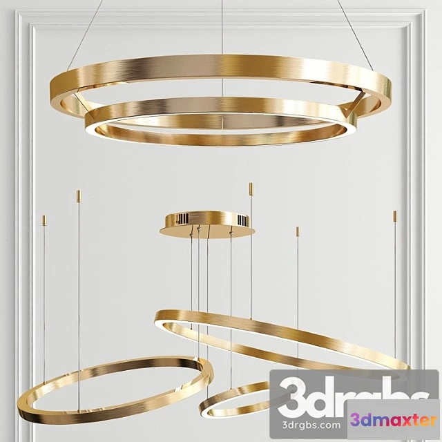 1047984 - Grace & hoops ring chandelier