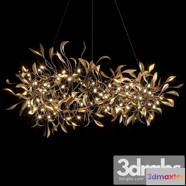 1048074 - Hanging chandelier vargov design - olive_1