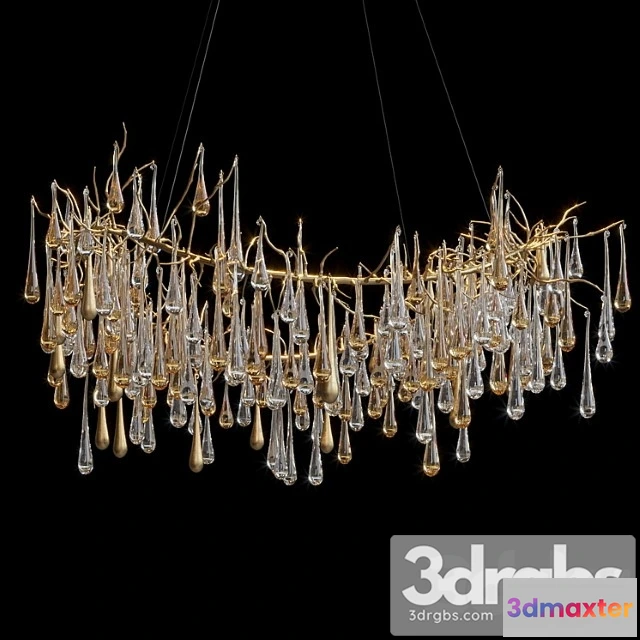 1048076 - Hanging chandelier vargov design - olive_2