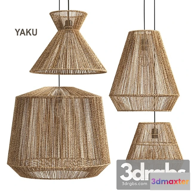 1048126 - Hemp lamp yaku la redoute