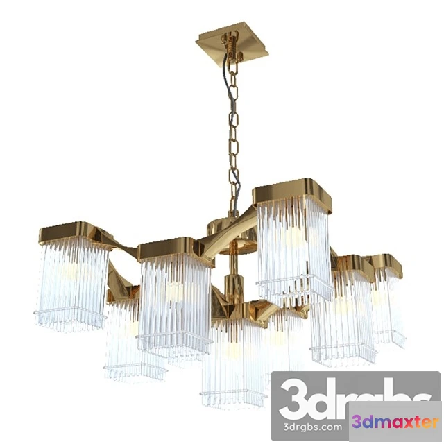 1048152 - Hollywood regency pendant lamp