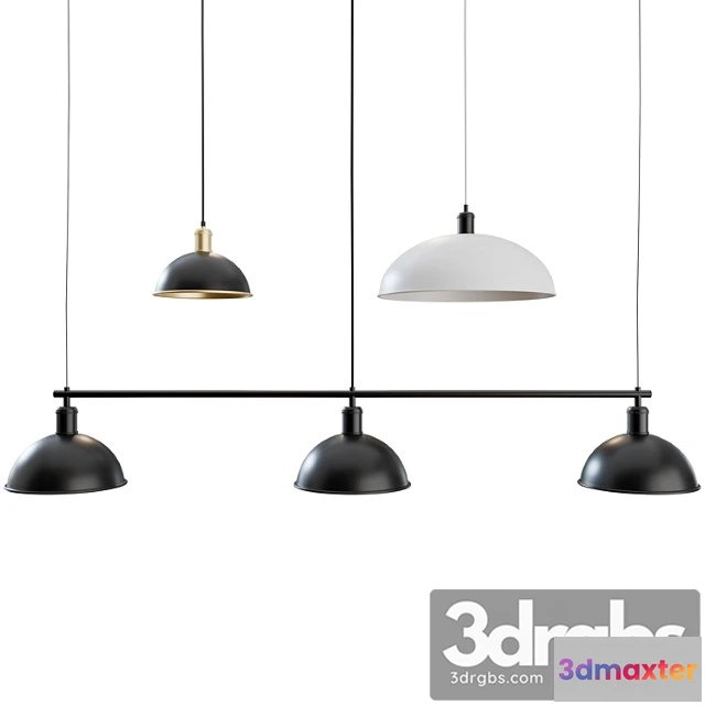 1048174 - Hubert suspension frame + pendant by menu