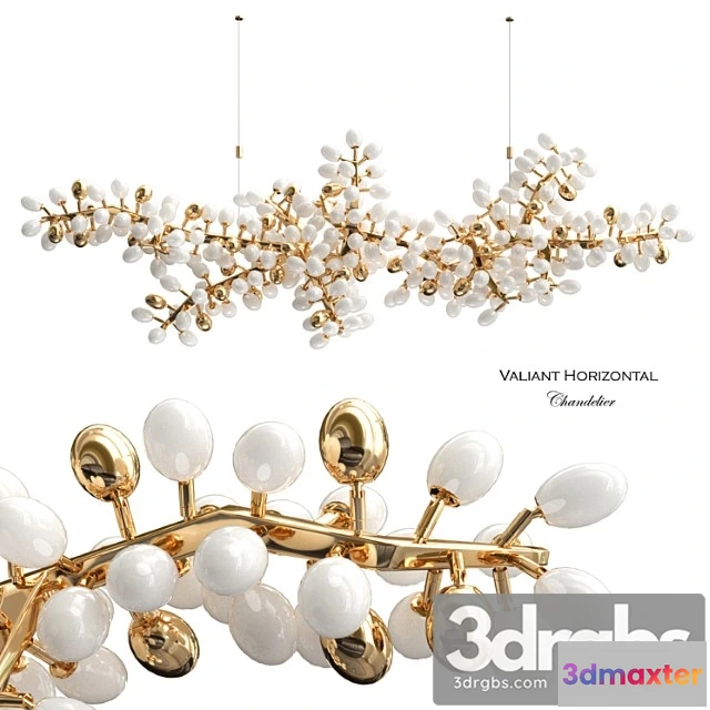 1048178 - Hudson valiant horizontal chandelier