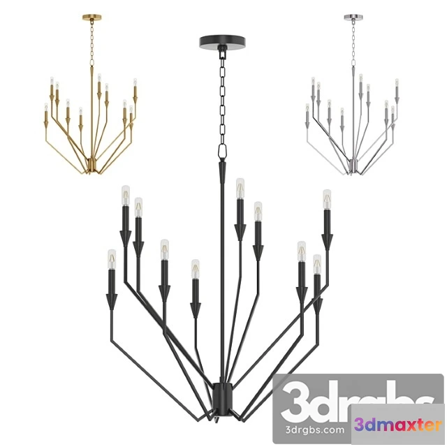 1048182 - Hudson valley 10 light chandelier