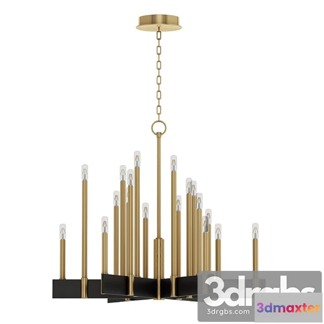 1048192 - Hudson valley lighting 18 light chandelier