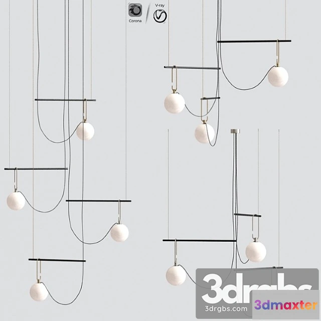 1048198 - Ic flos hanging pendant lamp collection