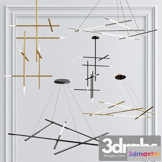 1048454 - Kitami and palito mikado pendants collection