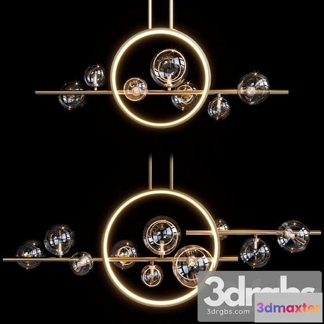 1048640 - Lampatron iona l halo pendant light