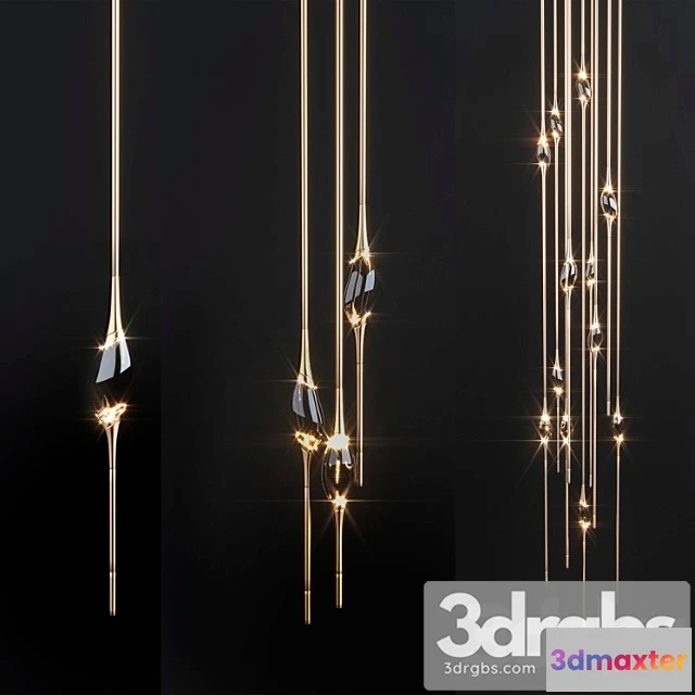 1048720 - Lamps il pezzo round chandelier