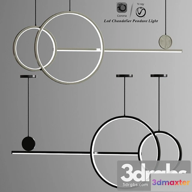 1048760 - Led chandelier pendant light