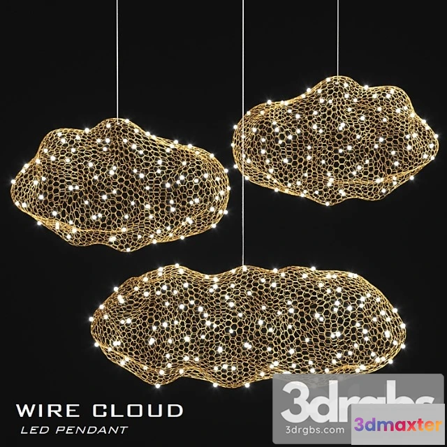 1048764 - Led cloud pendant