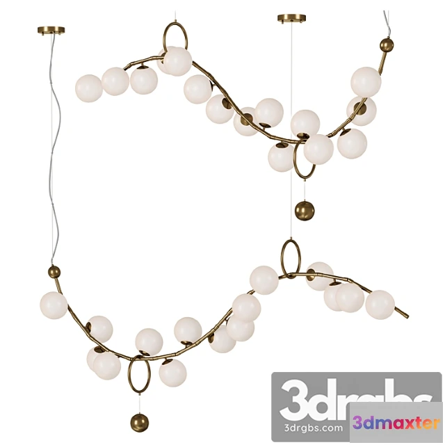 1048770 - Led linear chandelier