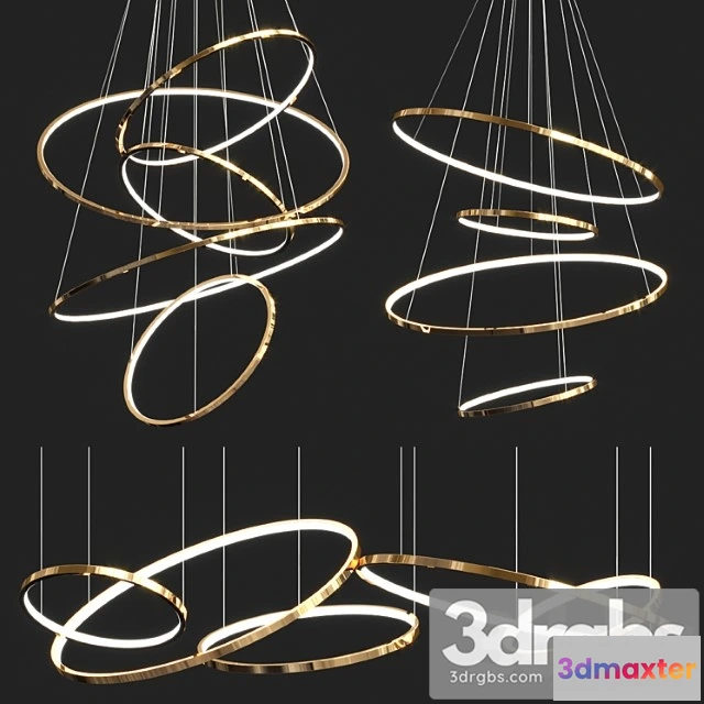 1048968 - Lohja ring chandelier collection