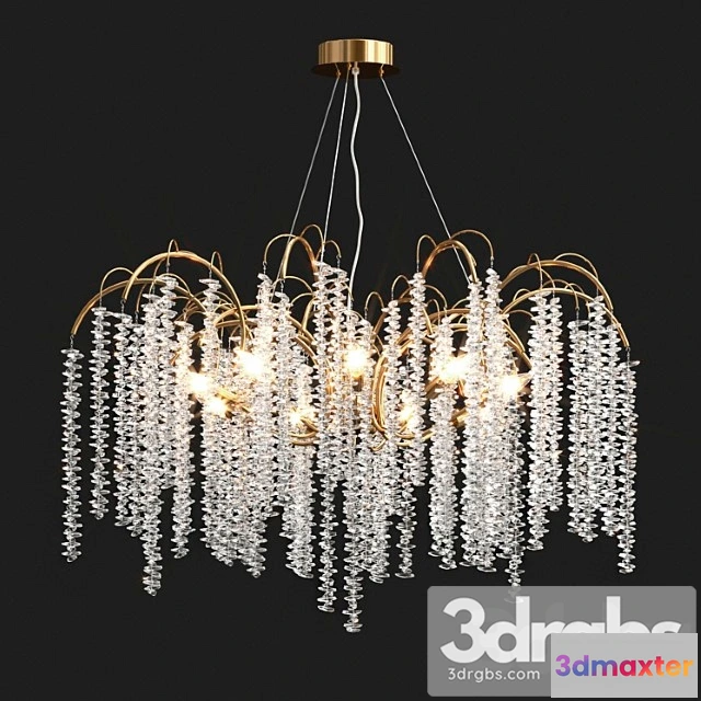 1049032 - Luxury crystal branch chandelier