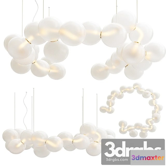 1049160 - Mathieu lehanneur pearls chandelier