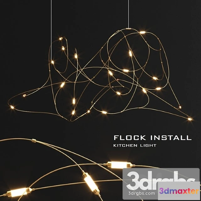1049396 - Moooi flock light