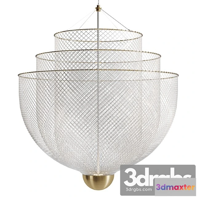 1049402 - Moooi meshmatics chandelier small