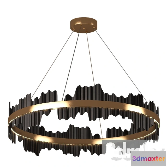 1049486 - Nera modern ring chandelier