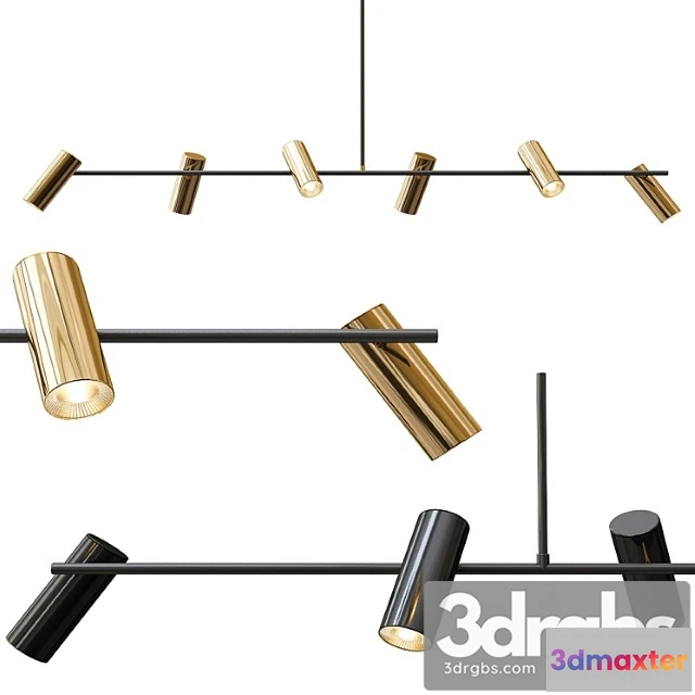 1049620 - Obie diner pendant 6 light