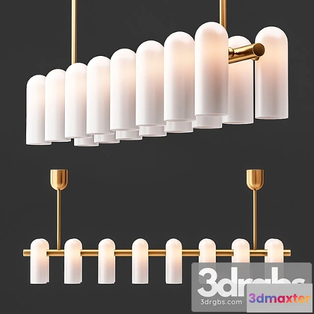 1049664 - Odyssey linear chandelier lg