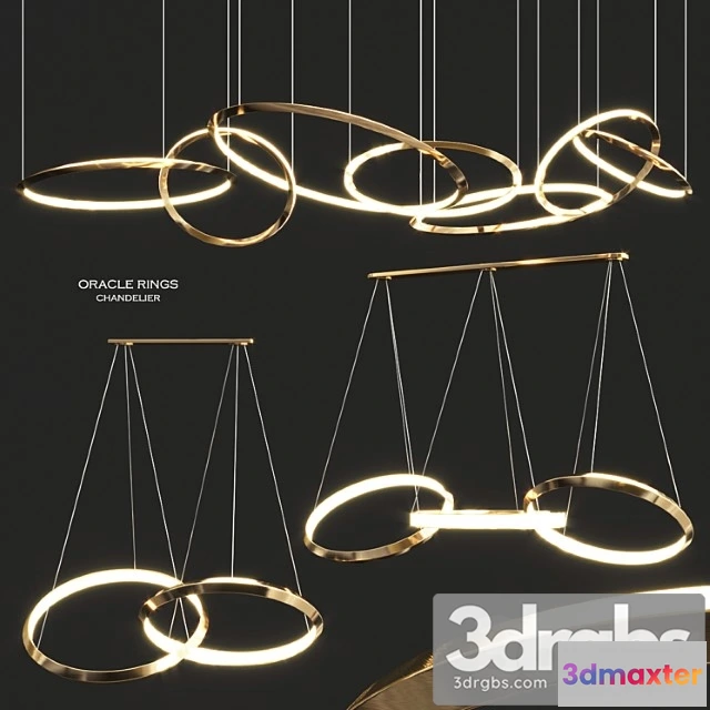 1049698 - Oracle rings chandelier by christopher boots