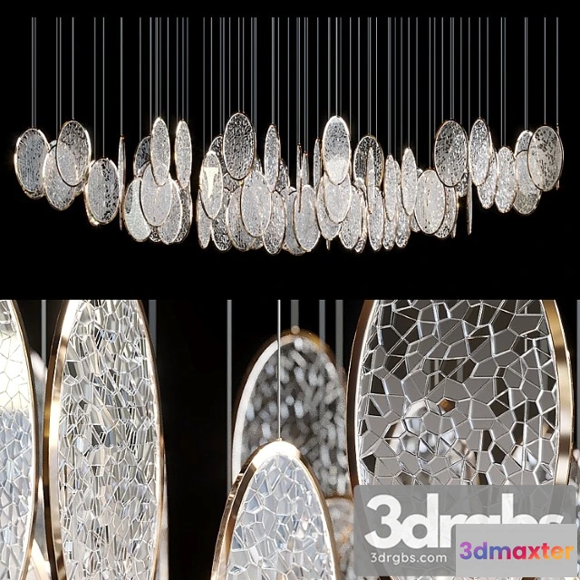 1049976 - Pendant lamp vargov design - stained glass