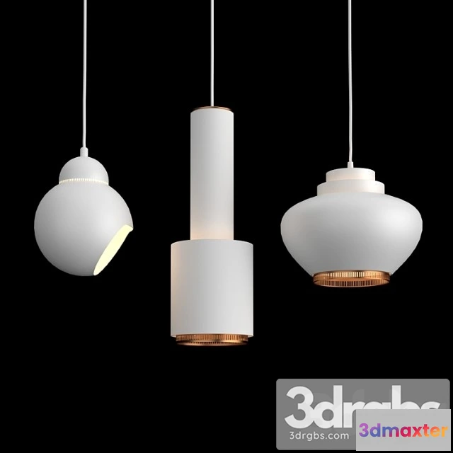1049996 - Pendant lamps artek a333 a110 a338