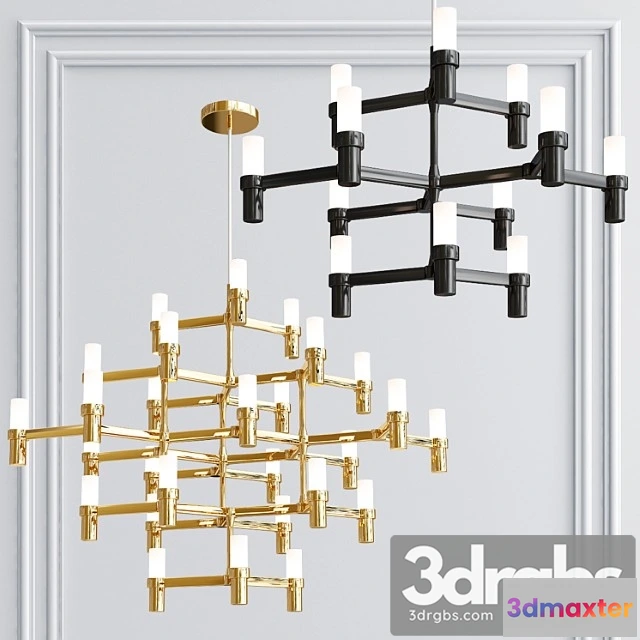 1050028 - Pendant light, crown minor