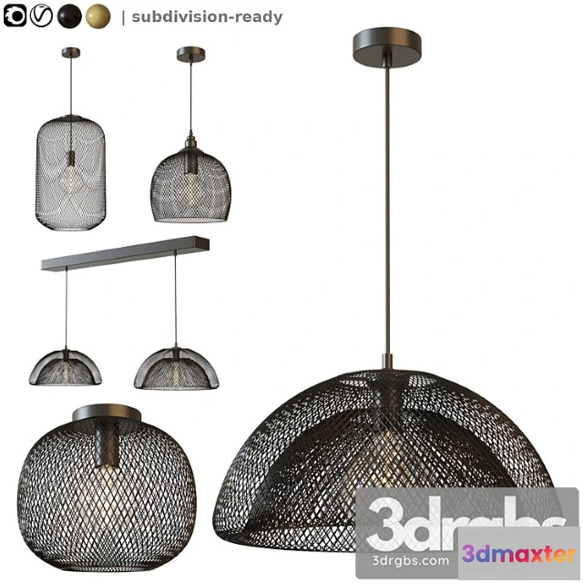 1050034 - Pendant lights lucide mesh