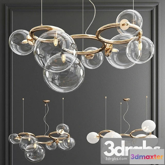 1050158 - Puppet ring chandelier by vistosi