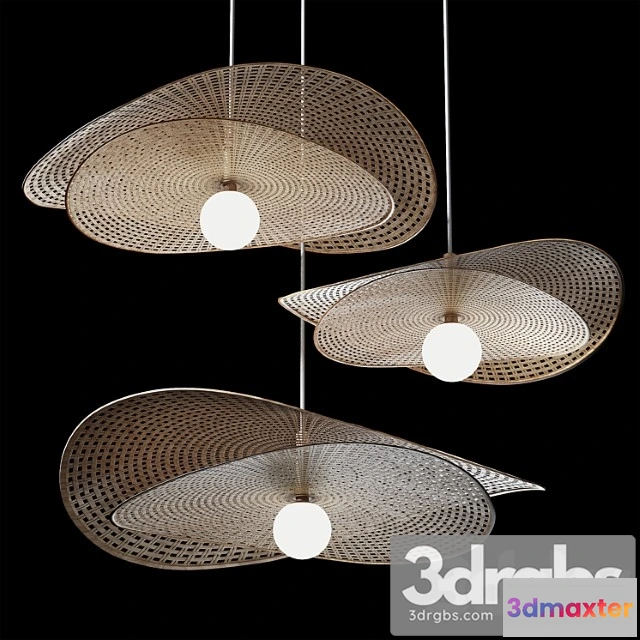 1050220 - Rattan pendant light 10