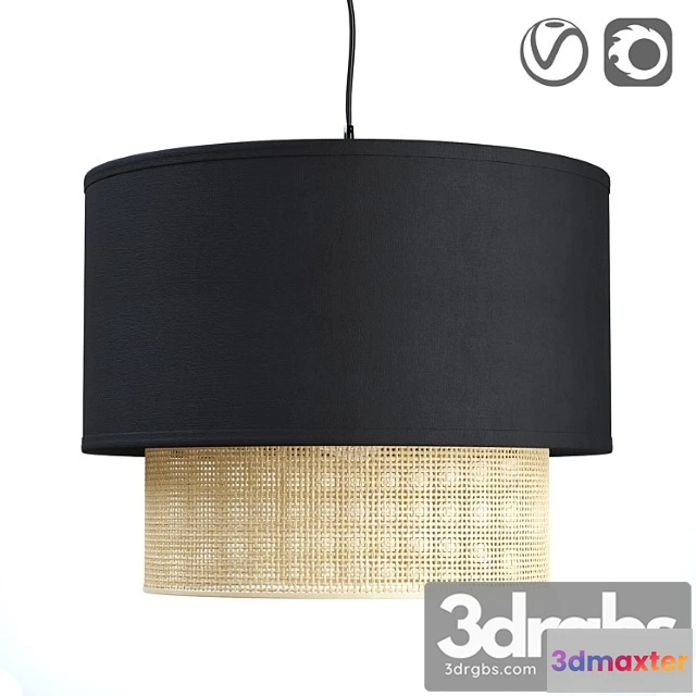 1050238 - Reed hanging lampshade, dolkie