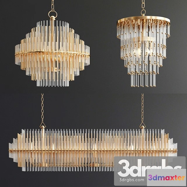 1050286 - Rh chandelier collection - emile