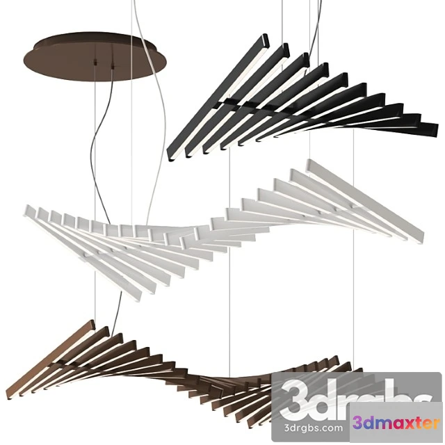 1050296 - Rhythm by vibia pendant lamp