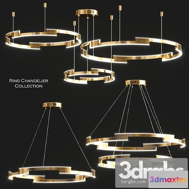 1050310 - Ring chandelier collection