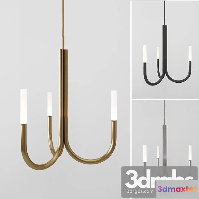 1050374 - Rousseau small chandelier by kelly wearstler