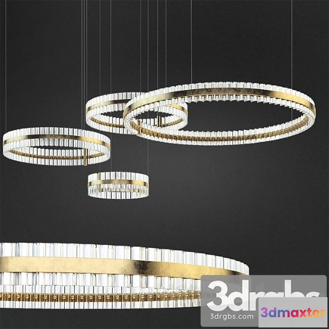 1050420 - Saturno pendant chandelier baroncelli