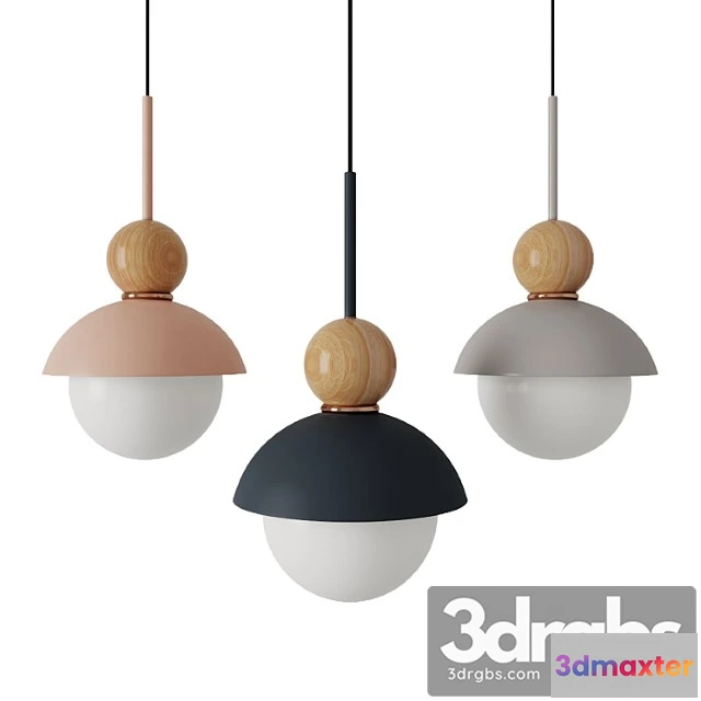 1050422 - Savie wood pendant