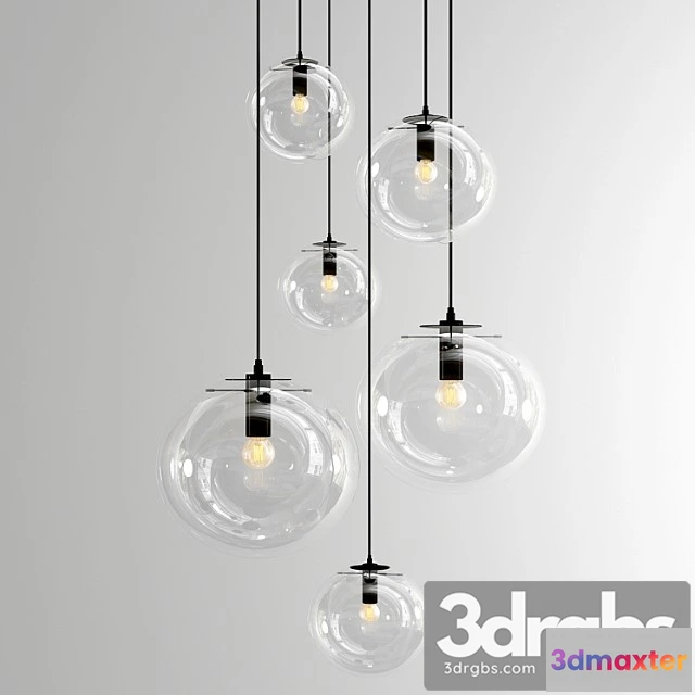 1050462 - Selene suspension lamp - black
