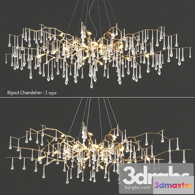 1050484 - Serip bijout chandelier - 2 type