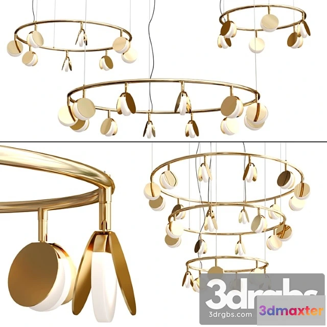 1050544 - Shell chandelier collection
