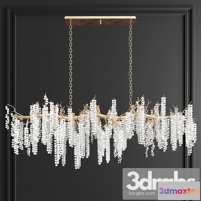 1050548 - Shiro-noda cluster horizontal chandelier